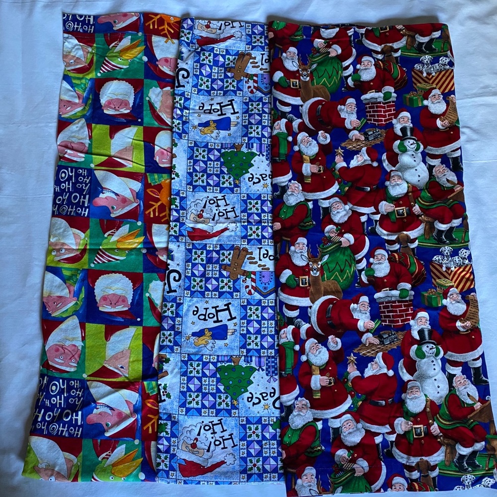 3 Christmas Pillow Cases 🎄